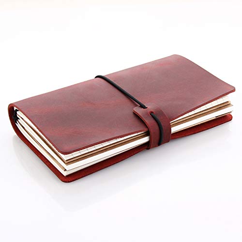 Handmade Leather Daily Planner Notebook