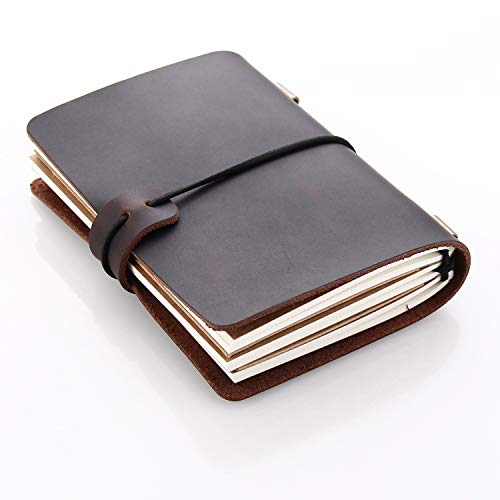 Handmade Leather Daily Planner Notebook