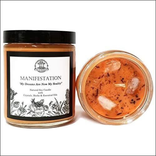 Law of Attraction Essential Oil Scented Soy Candle